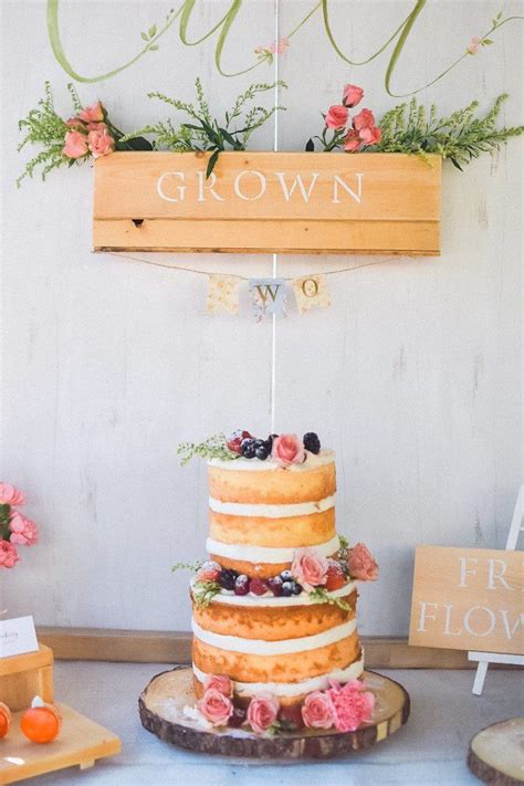 Rustic And Whimsical Birthday Celebration With A Farmer S Market Twist