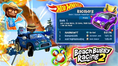 Raceberg 🧊 Micro 💨 Beach Bro 🏝️ Beach Buggy Racing 2 🏖🏁 Bb Racing