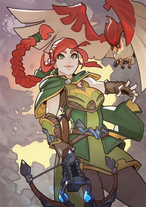 Paladins Cassie By Splashbrush On Deviantart