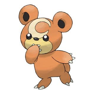 Teddiursa Pokedex Diamante Perla Platino Oro Heartgold