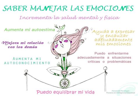 Saber manejar las emociones incrementa el bienestar físico y mental