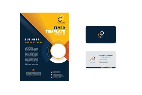 Business flyer-business card-design- business annual report brochure ...