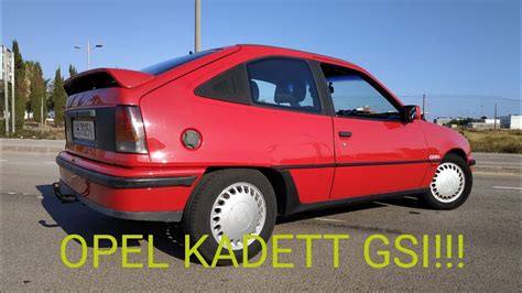 Opel Kadett Gsi A Os Despu S Youtube