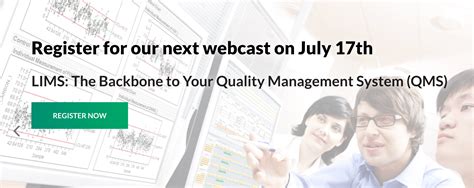 Atl Webcast Lims The Backbone To Your Quality Management System