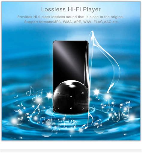 Mp3-плеер с Bluetooth-динамиком и сенсорной кнопкой, 8 ГБ, 16 ГБ ...