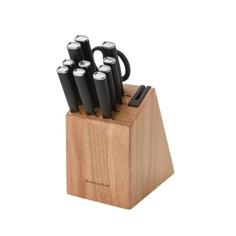 KitchenAid Classic 12 Piece Block Set With Built In Knife Sharpener