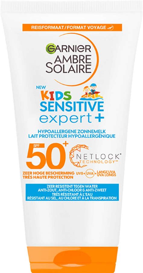 Garnier Ambre Solaire Reisformaat Kids zonnebrand SPF 50+ - 50 ml | wehkamp