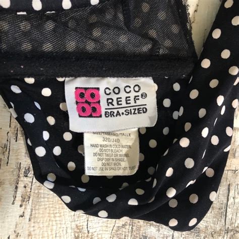 Coco Reef Swim Coco Reef Polka Dot D Bikini Top Small Skirt Set