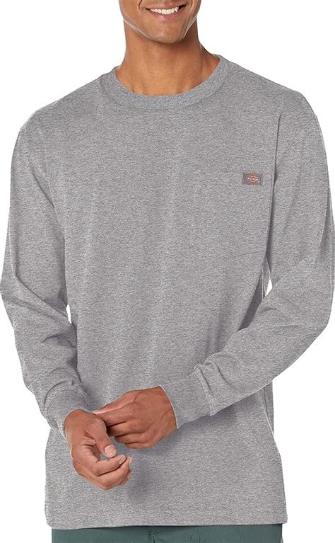 Dickies Mens Long Sleeve Heavyweight Crew Neck Big And Tall Amazon