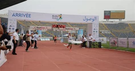 Le Marocain Samir Jaouher Remporte Le E Marathon International De