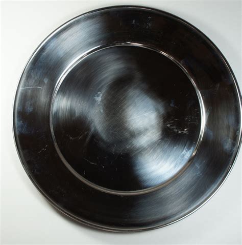 utensil plate shallow stainless steel