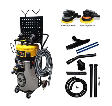 Professional Vacuum And Accessory Kit For Dry And Wet Sanding 2