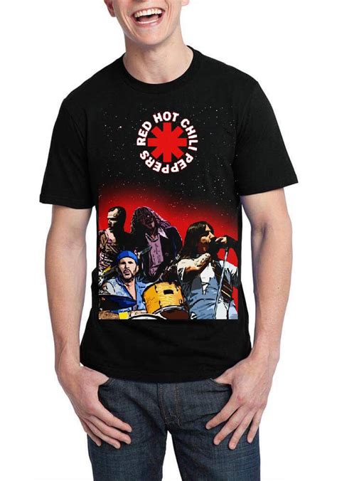 Red Hot Chili Peppers Black T Shirt Swag Shirts
