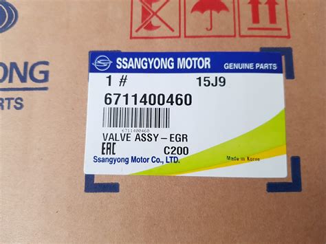 Ssangyong Egr Valve Rodius Stavic Korando Sport