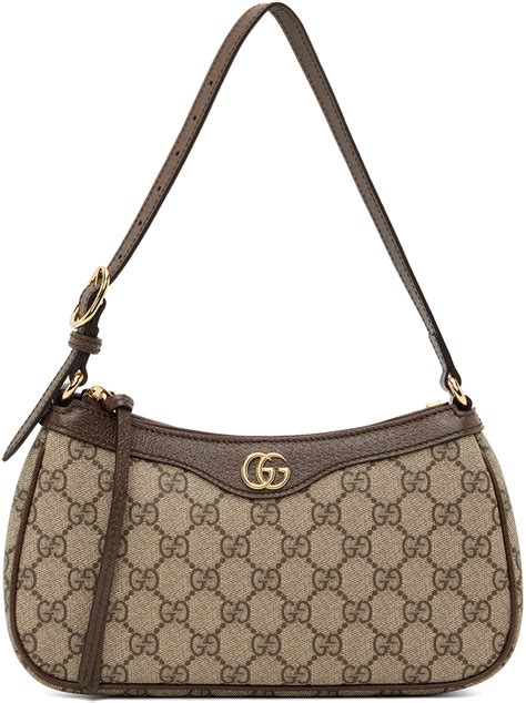 Gucci Beige Small Ophidia Gg Shoulder Bag Gucci