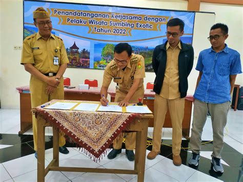 Komunitas Sumbing Exotic Tanda Tangan Mou Untuk Saling Dukung Antar