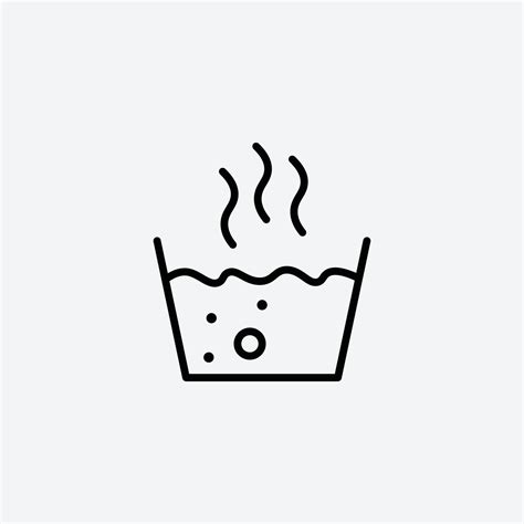 Hot Water Icon Vector Art At Vecteezy