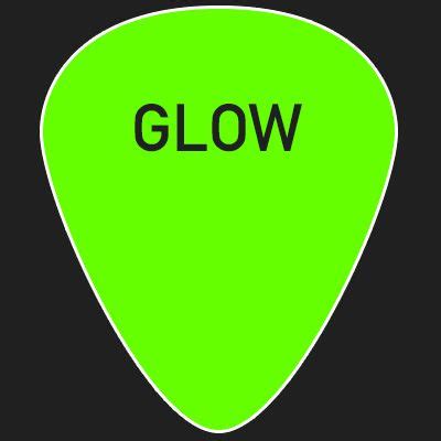 Guitar Picks - Glow in the dark - Custom Picks for your guitar