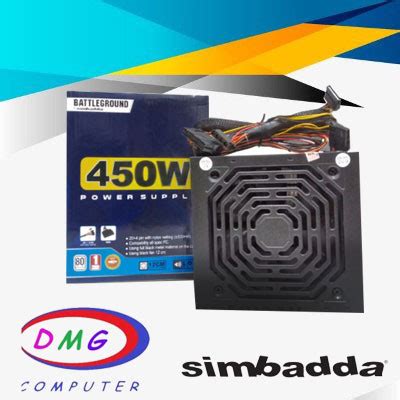 Jual Power Supply Simbadda Battleground Watt Pin Psu