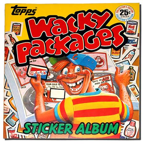 Topps Wacky Packages 1982 Series Sticker Album