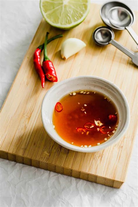 Vietnamese Dipping Sauce Nuoc Cham Sift Simmer