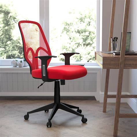 High back mesh office chair with arms – Artofit