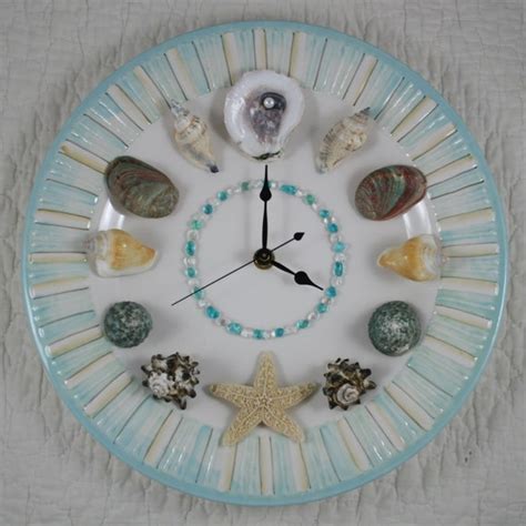 Seashell Wall Clock