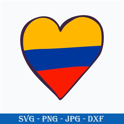 Corazon Colombiano Svg Karol G Svg Karol G Cover Svg La B Inspire