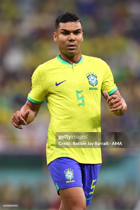 Casemiro Of Brazil During The Fifa World Cup Qatar 2022 Group G Match