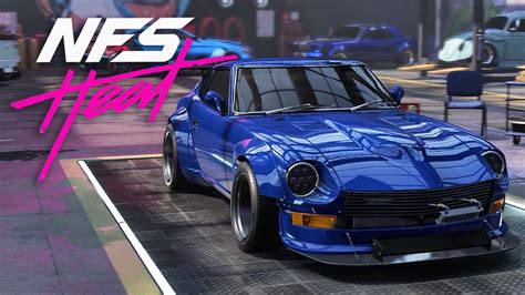 MY FAVOURITE BUILD NISSAN 240z BUILD NEED FOR SPEED HEAT Gameplay