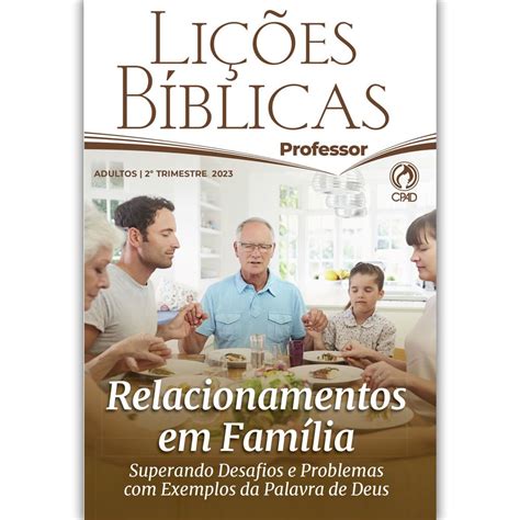 Li Es B Blicas Adultos Professor Trimestre Cpad Gospel