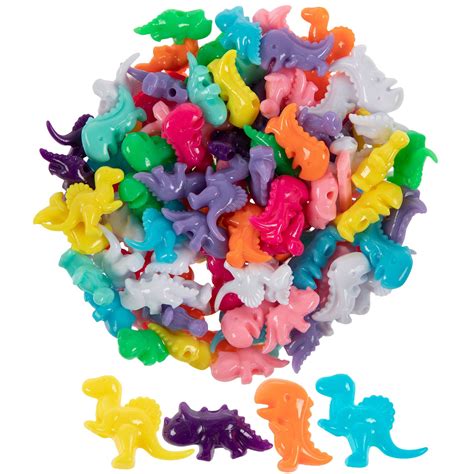 Colorful Dinosaur Bead Mix Hobby Lobby