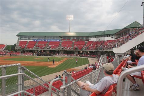 Five County Stadium; Zebulon, North Carolina -- Carolina Mudcats ...