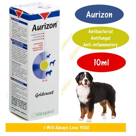 Aurizon Ear Drops For Dogs 10ml Exp 032024 Anti Bacterialanti