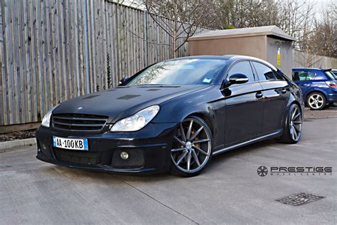 Mercedes Benz Cls63 W219 Black Vossen Cvt Wheel Front