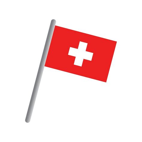 Premium Vector Switzerland Flag Icon Vector