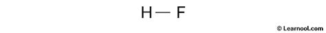 HF Lewis structure - Learnool
