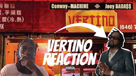 MASTERLIM REACTS TO Conway The Machine Joey Bada Vertino