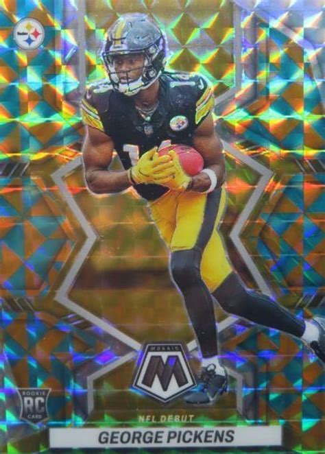 George Pickens Mosaic Nfl Debut Tessellation Sgc