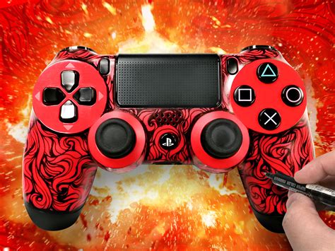 SONY PS4 DUALSHOCK CONTROLLER CUSTOM by Ralph Cifra on Dribbble