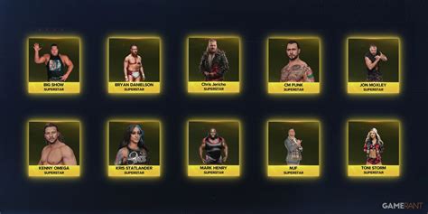 Wwe K The Best Custom Superstars Based On Aew Wrestlers