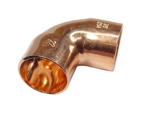 22mm End Feed 90° Elbow Solder Plumbing Fitting For Copper Pipe Ebay