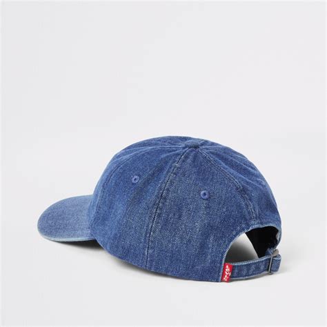 Levis Levis Blue Classic Denim Baseball Cap For Men Lyst