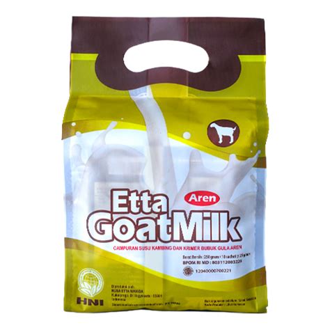 Jual Etta Goat Milk Aren Susu Kambing Hni Hpai Shopee Indonesia