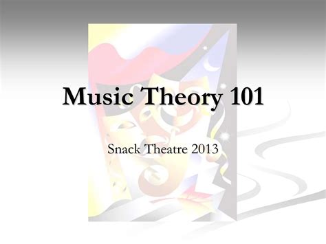 Music Theory 101bppt
