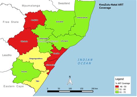 Detailed Map Of KZN