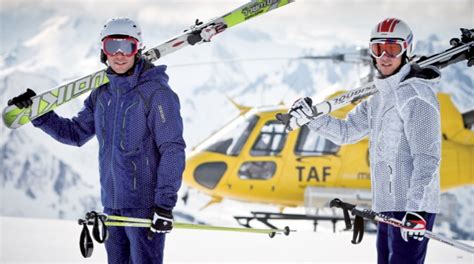 Горнолыжная одежда Descente: женские брюки с курткой для спорта