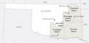 Present Day Map Of Native American Reservations Supreme Court Says Half