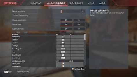Best Sensitivity For Apex Legends Update Setup Gg