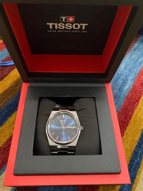 Tissot PRX Blue Dial, Luxury, Watches on Carousell